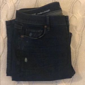Distressed Loft Jeans - Sz 10